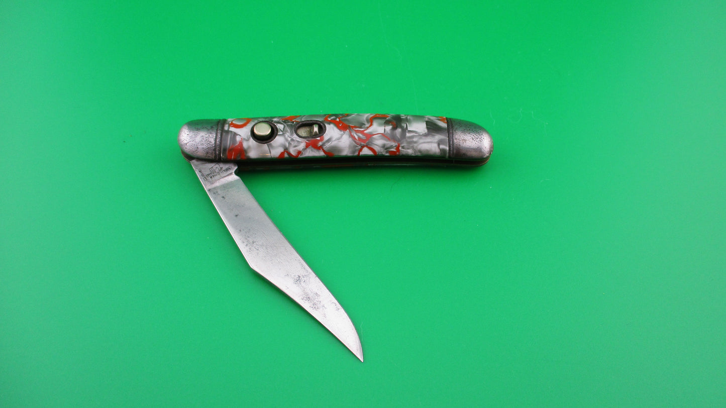 Hammer Brand Imperial Serpentine Jack Silver pearl Red swirl