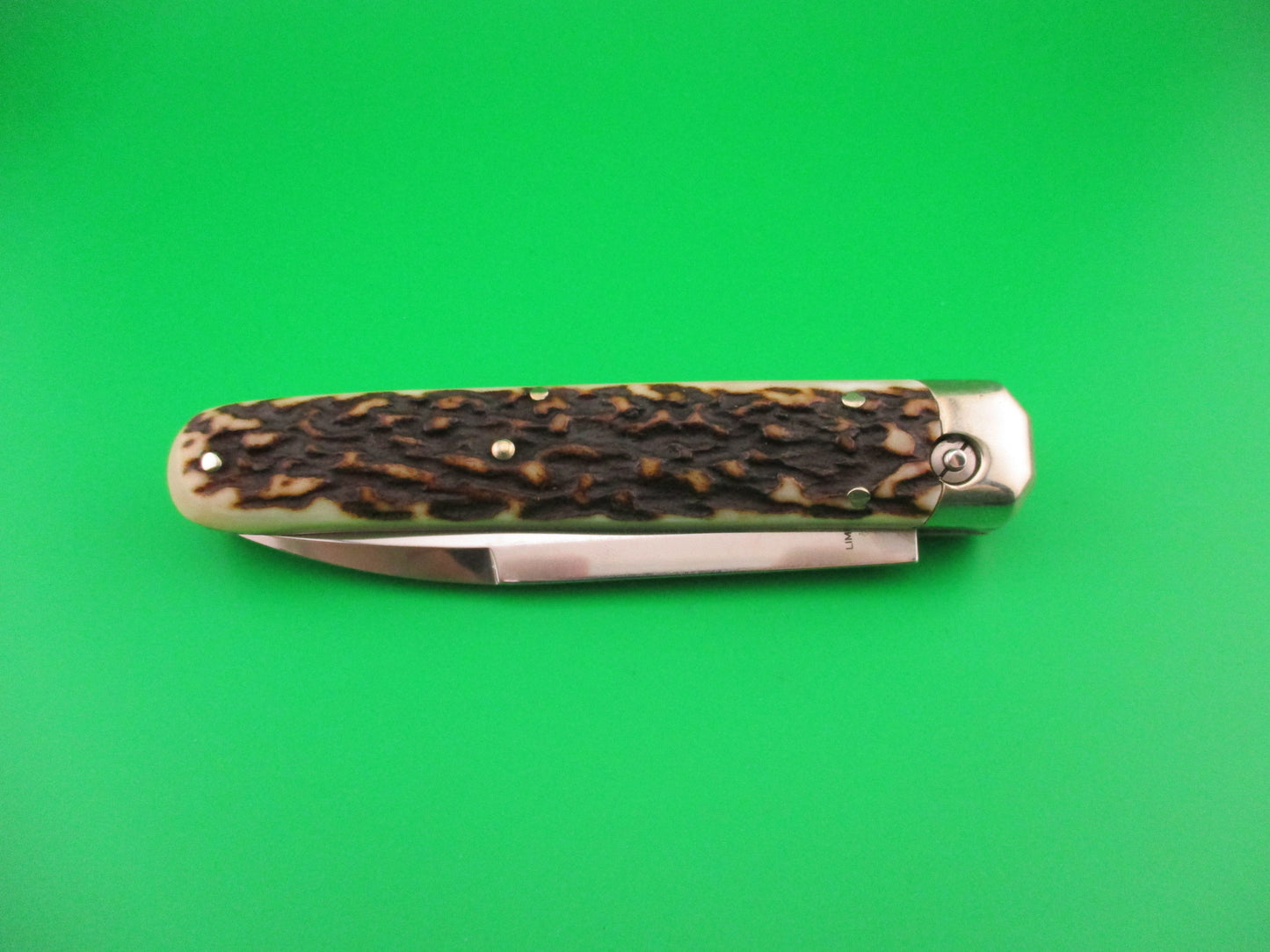 AGA CAMPOLIN BARON 21cm Italian Stag Limited Edition 2022 Automatic knife
