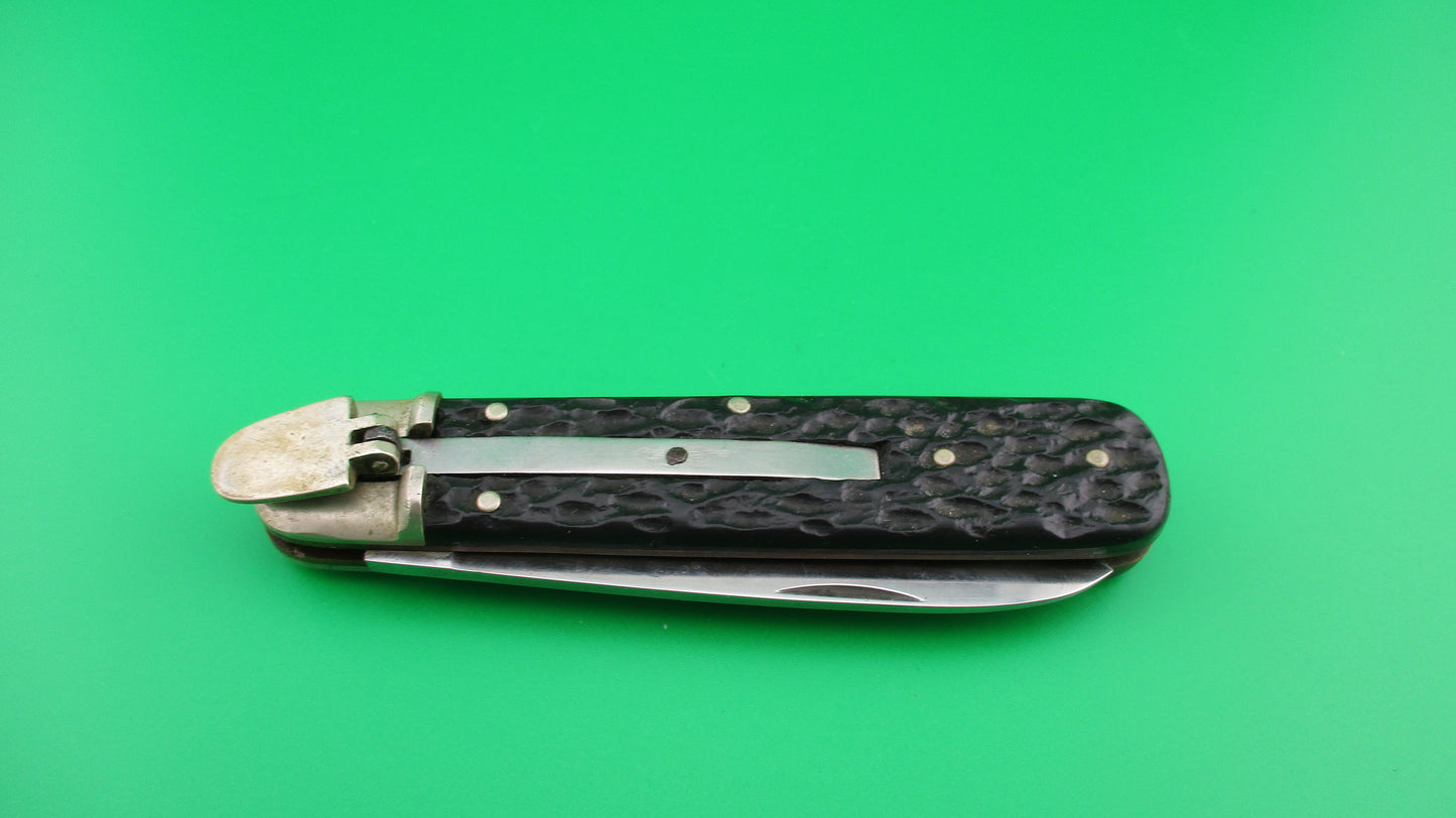 z BOKER TREE BRAND 712R German Lever Stag ARBOLITO automatic knife