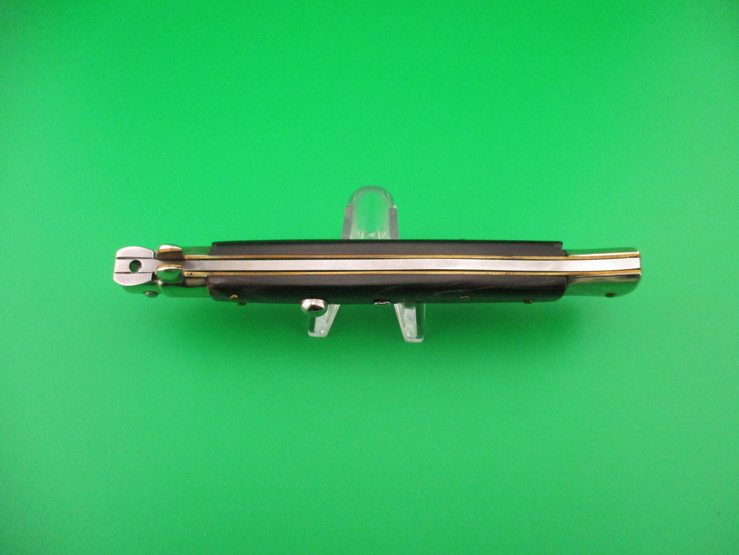 FRANK B ITALY 28cm Italian Picklock Stiletto Kris Horn automatic knife