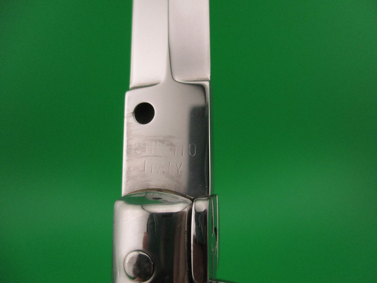 STILETTO ITALY 28cm Italian Stiletto Dagger Honey & Cream automatic knife