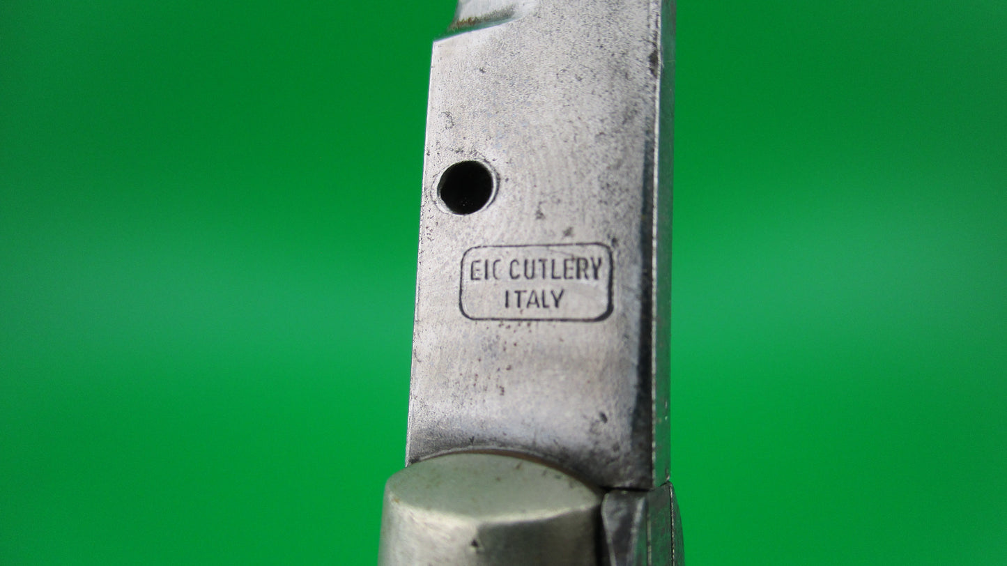 EIG CUTLERY ITALY Box Stamp 23cm Italian Picklock Vintage 1950s automatic knife