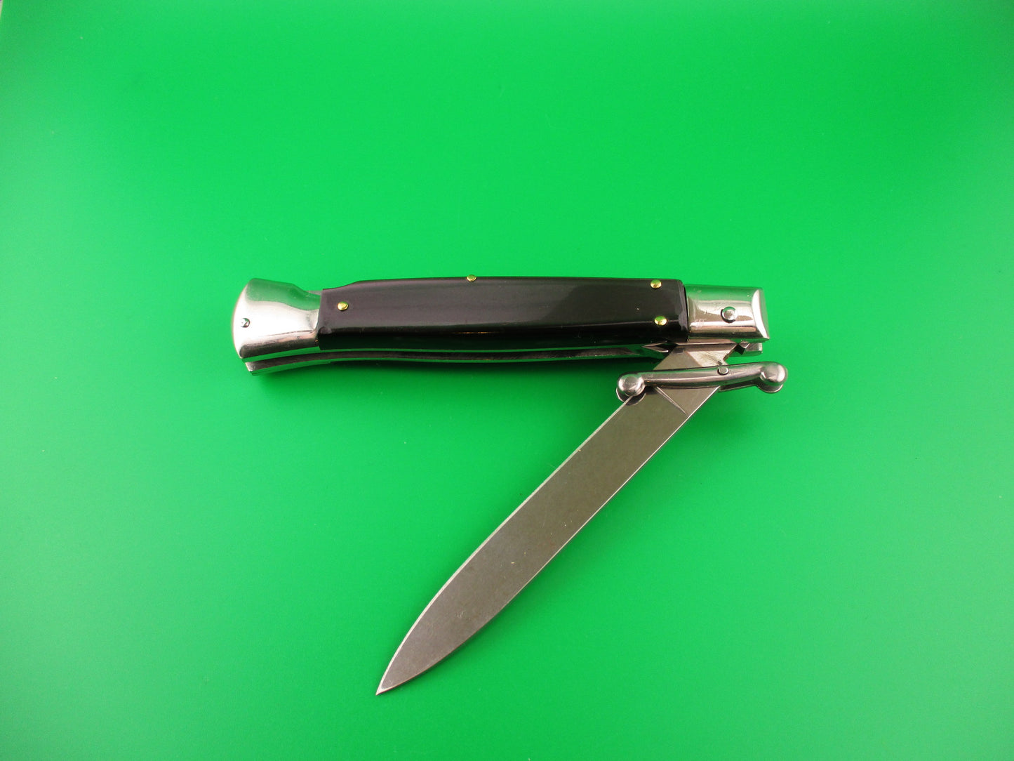 z AKC ITALY 23cm Italian Swing Guard Purple Acrylic vintage automatic knife
