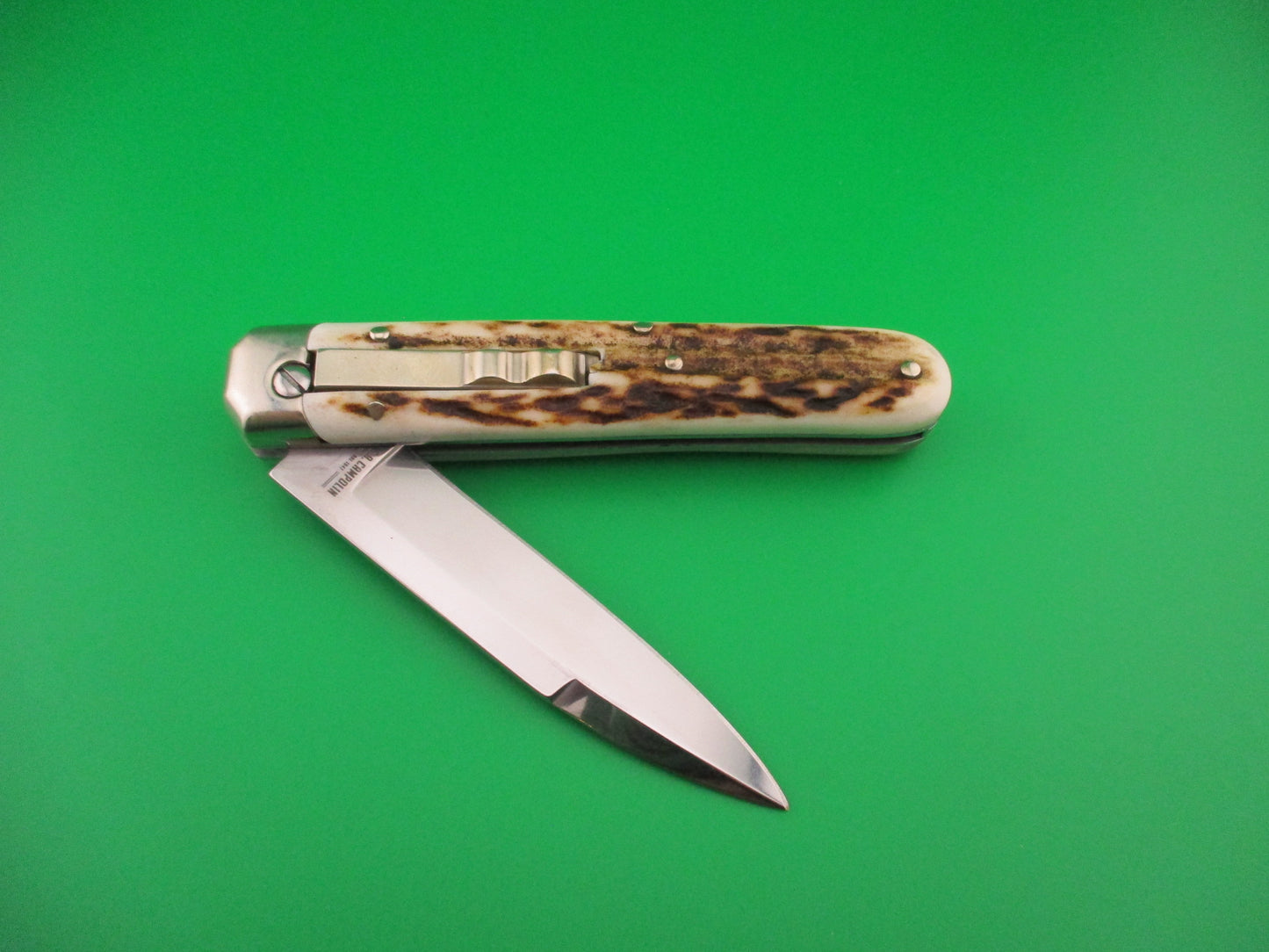 AGA CAMPOLIN BARON 21cm Italian Stag Limited Edition 2022 Automatic knife