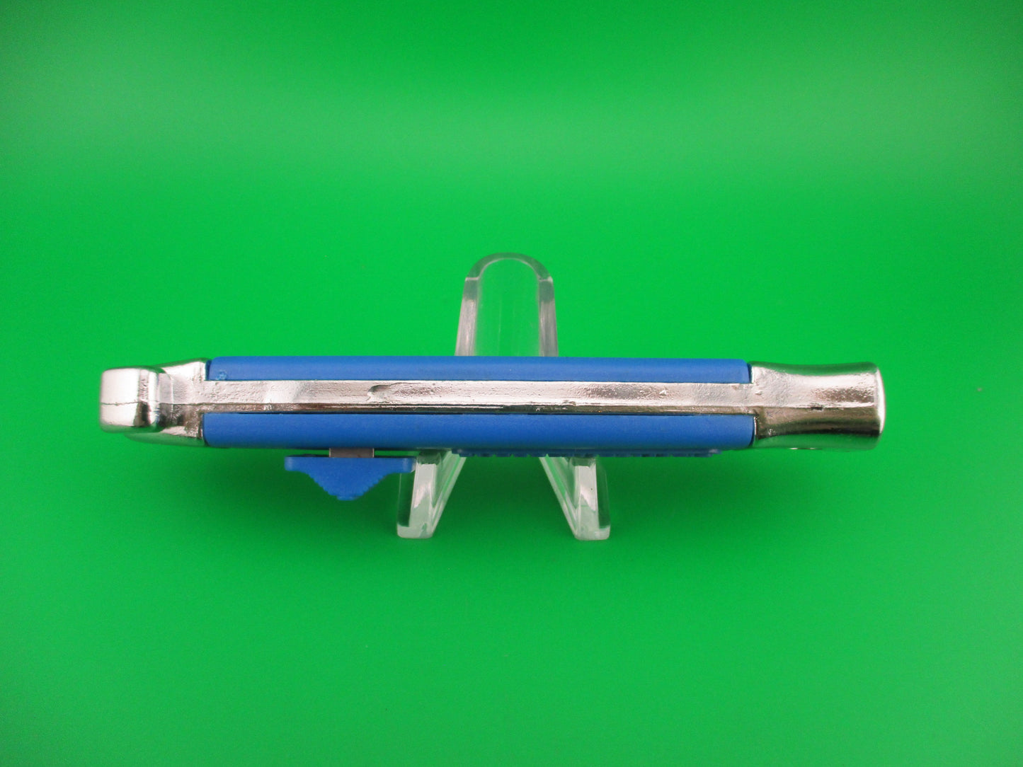STAINLESS ROSTFREI 20cm RARE Light Blue Super Automatic OTF DA vintage switchblade knife