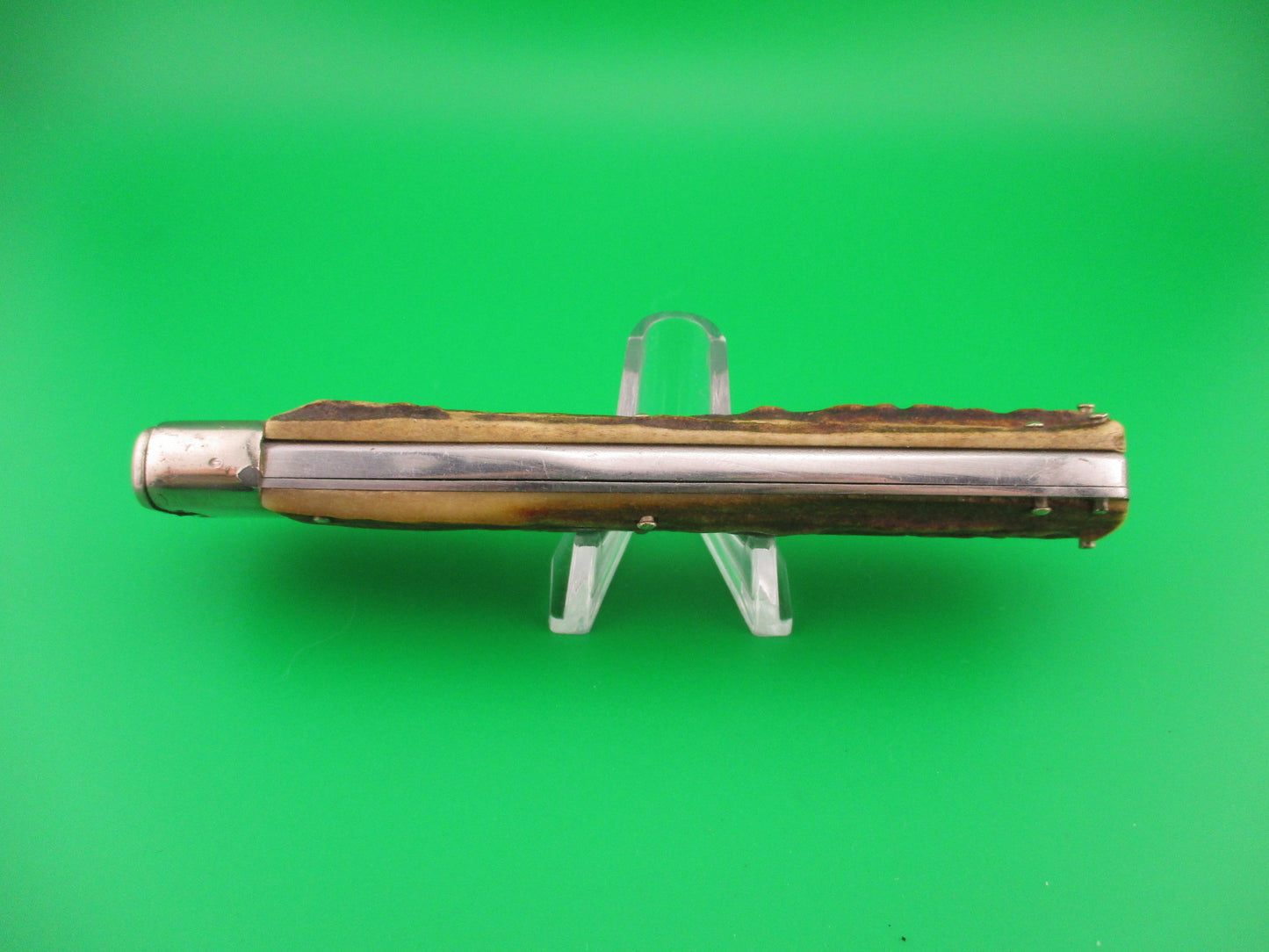 Vintage OTHELLO German 23cm STAG Trap Door Gravity knife