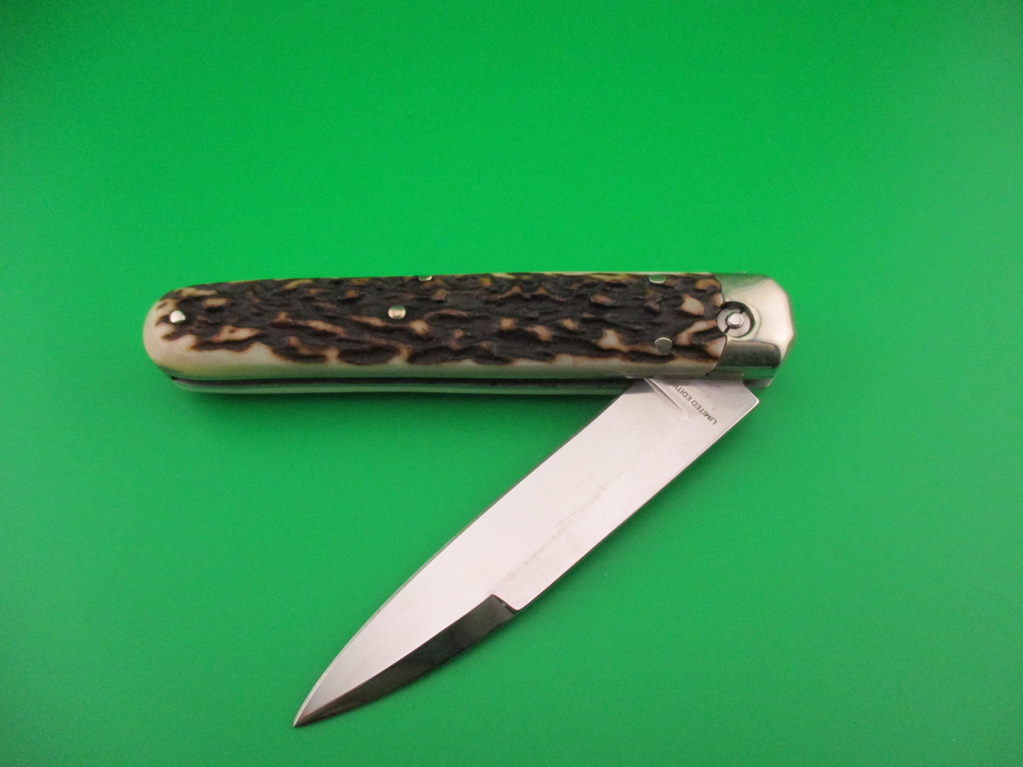 AGA CAMPOLIN BARON 21cm Italian Stag Limited Edition 2022 Automatic knife