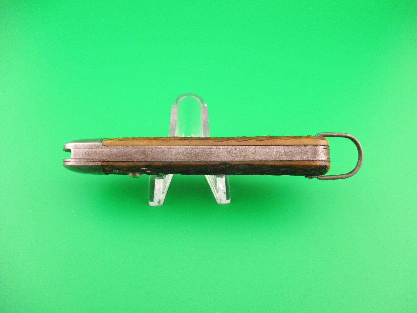 SCHRADE CUT CO M2 Bone WWII Paratrooper Military issue switchblade knife