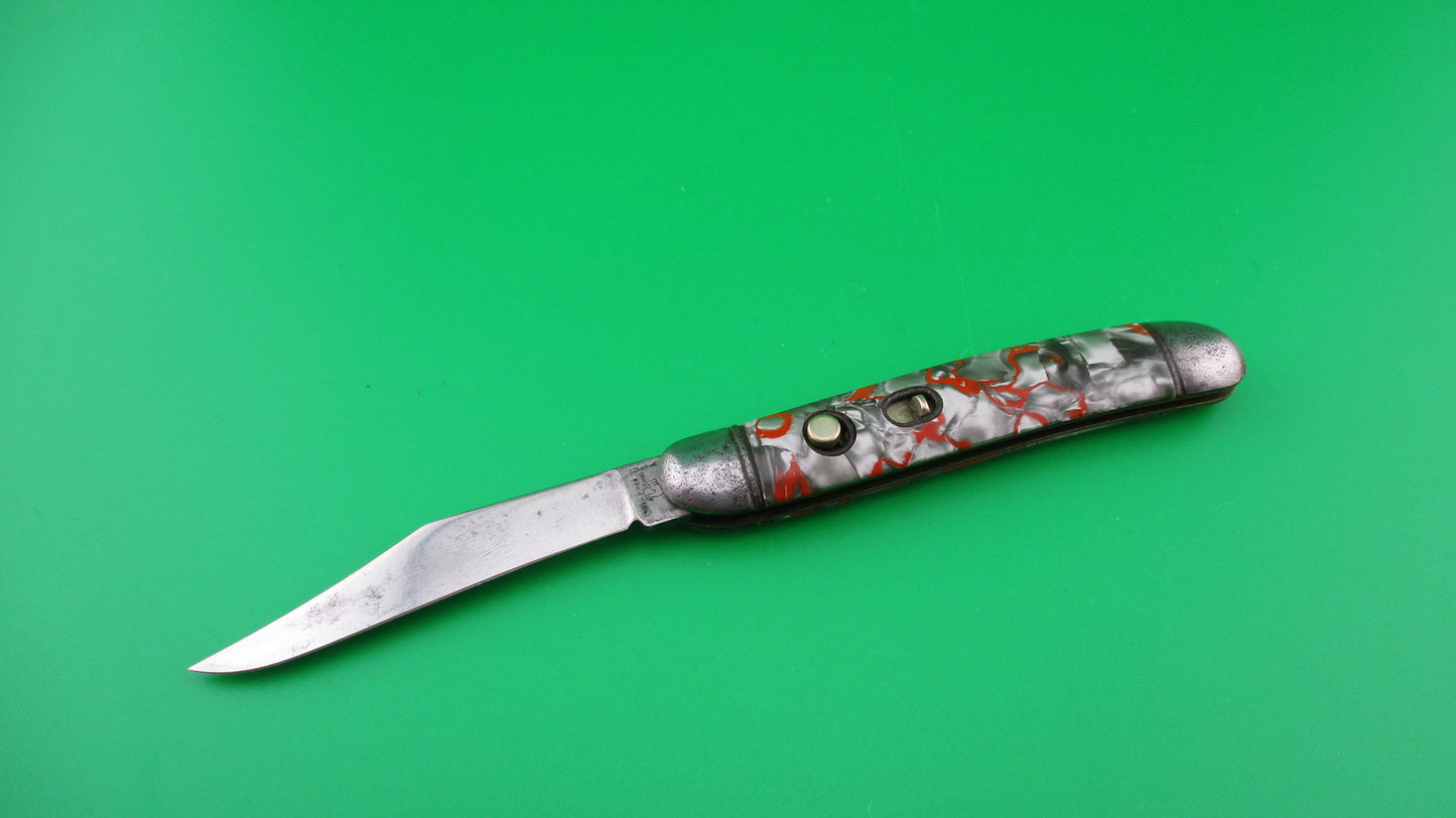 Hammer Brand Imperial Serpentine Jack Silver pearl Red swirl