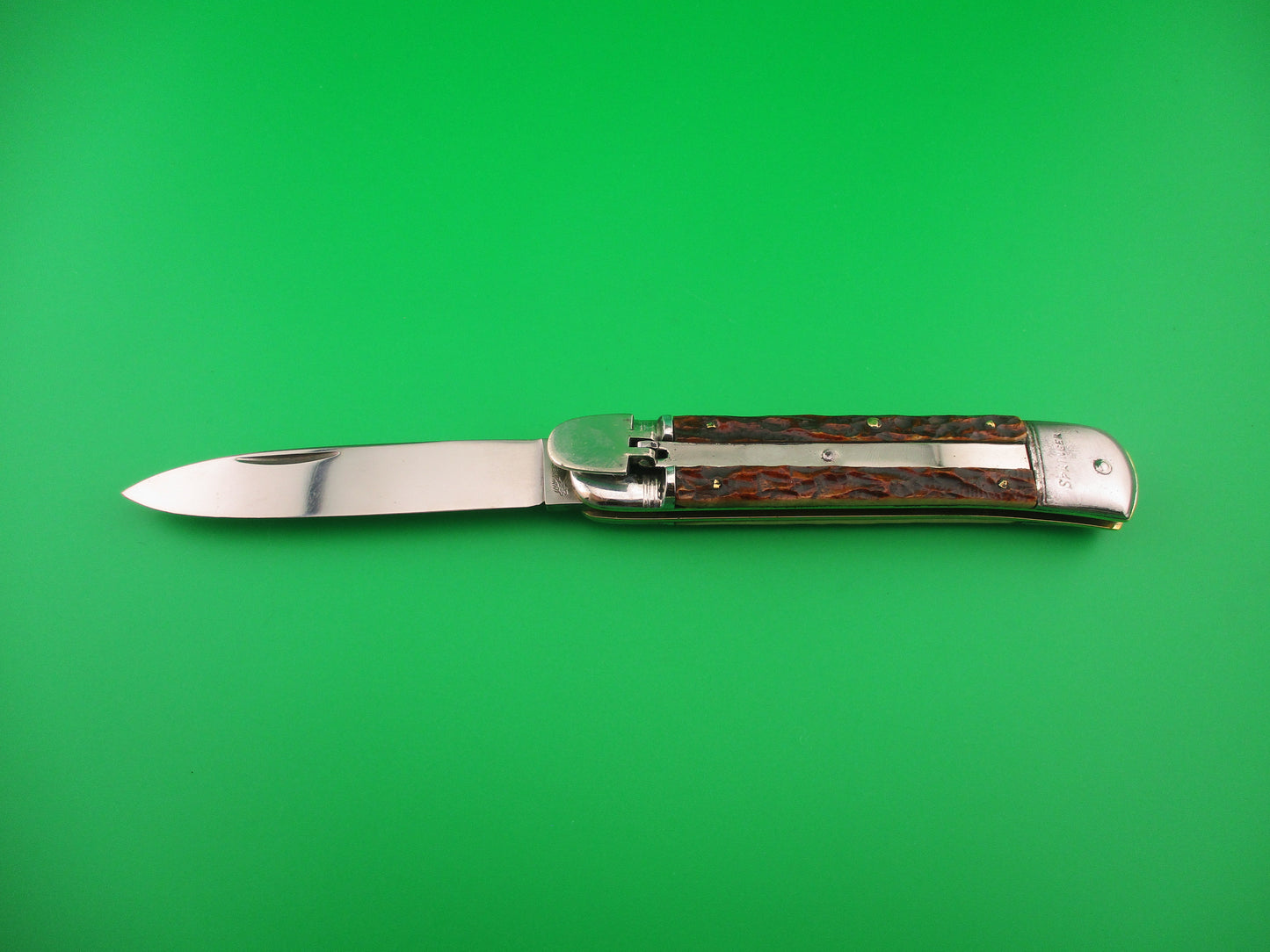 Weidmanns Heil SOLINGEN GERMANY 11cm German Lever Bone SPRINGER automatic