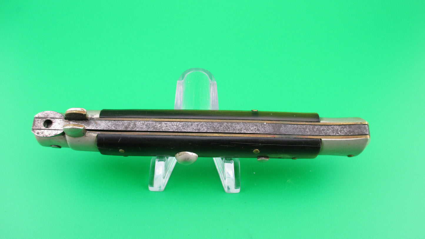 EIG CUTLERY ITALY Box Stamp 23cm Italian Picklock Vintage 1950s automatic knife