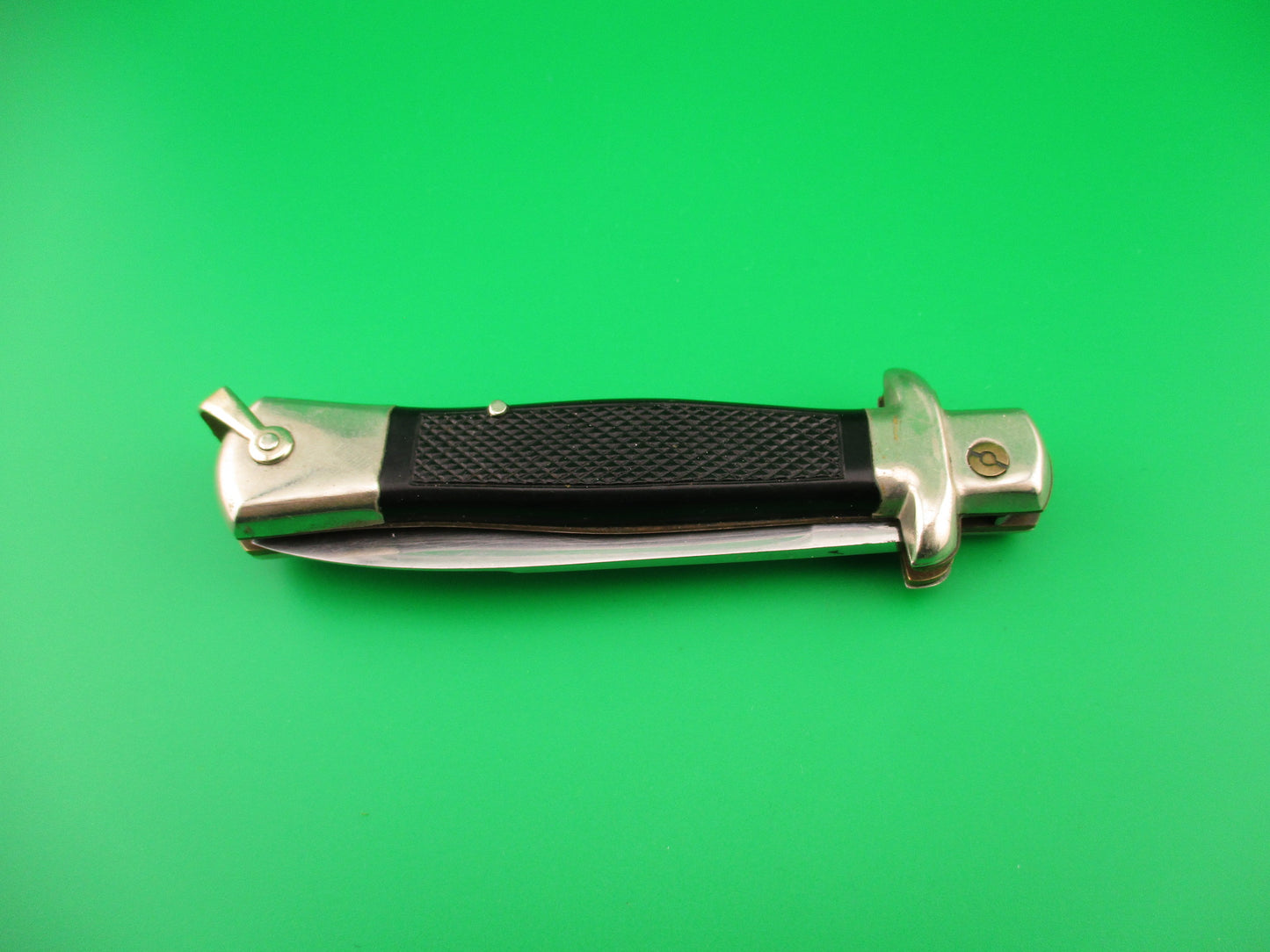 BEGON INOX MODELE DEPOSE 20cm French Oval Button vintage automatic humpback knife
