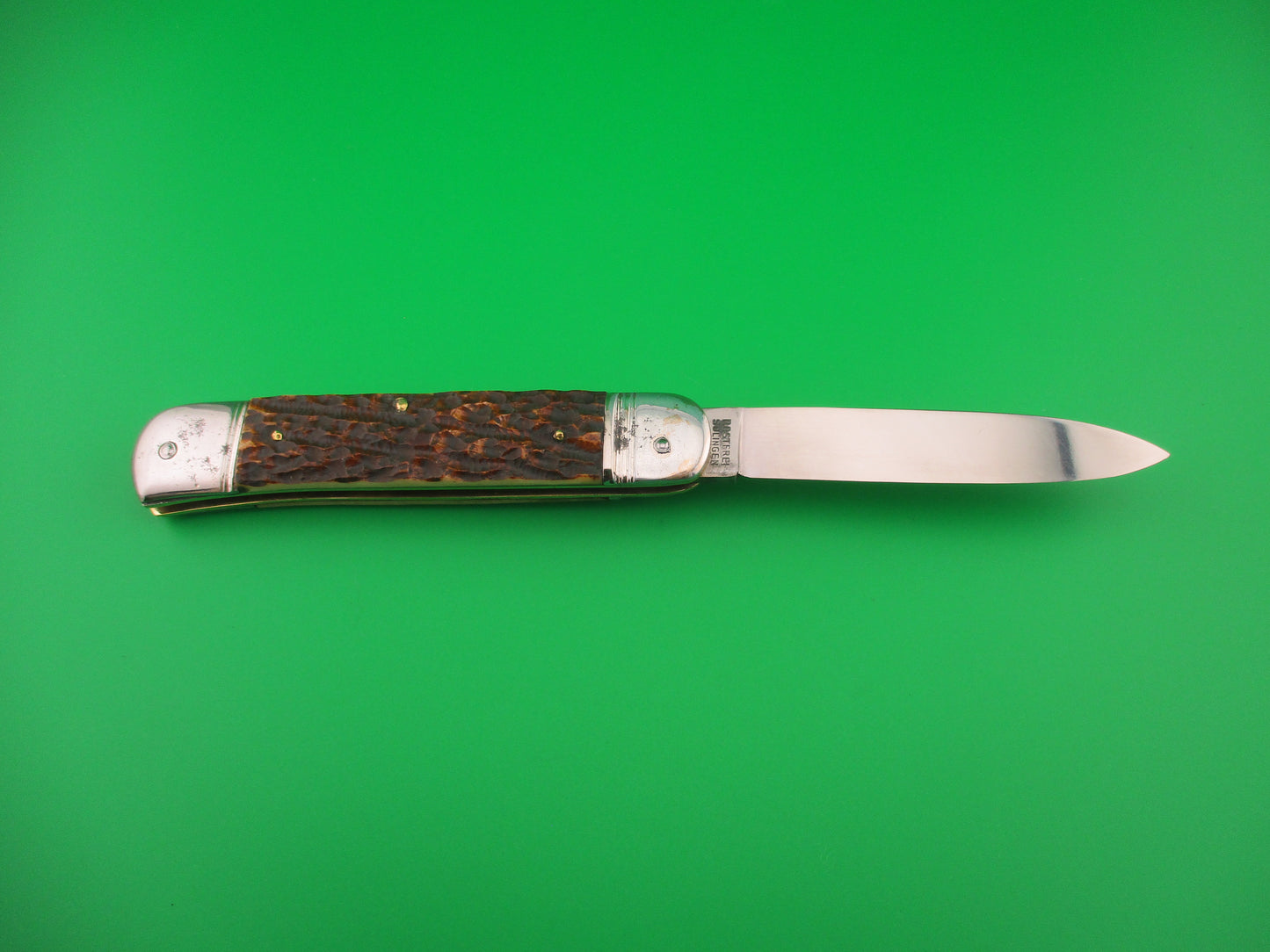 Weidmanns Heil SOLINGEN GERMANY 11cm German Lever Bone SPRINGER automatic