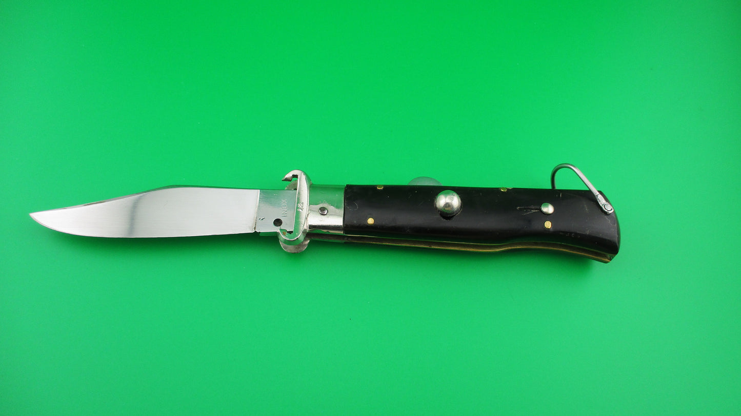INOX 20cm Italian Humpback Shell Puller Camper automatic knife