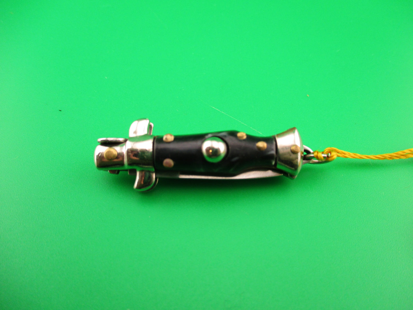 INOX 7cm Italian Tiny Picklock keychain vintage 1970s automatic knife