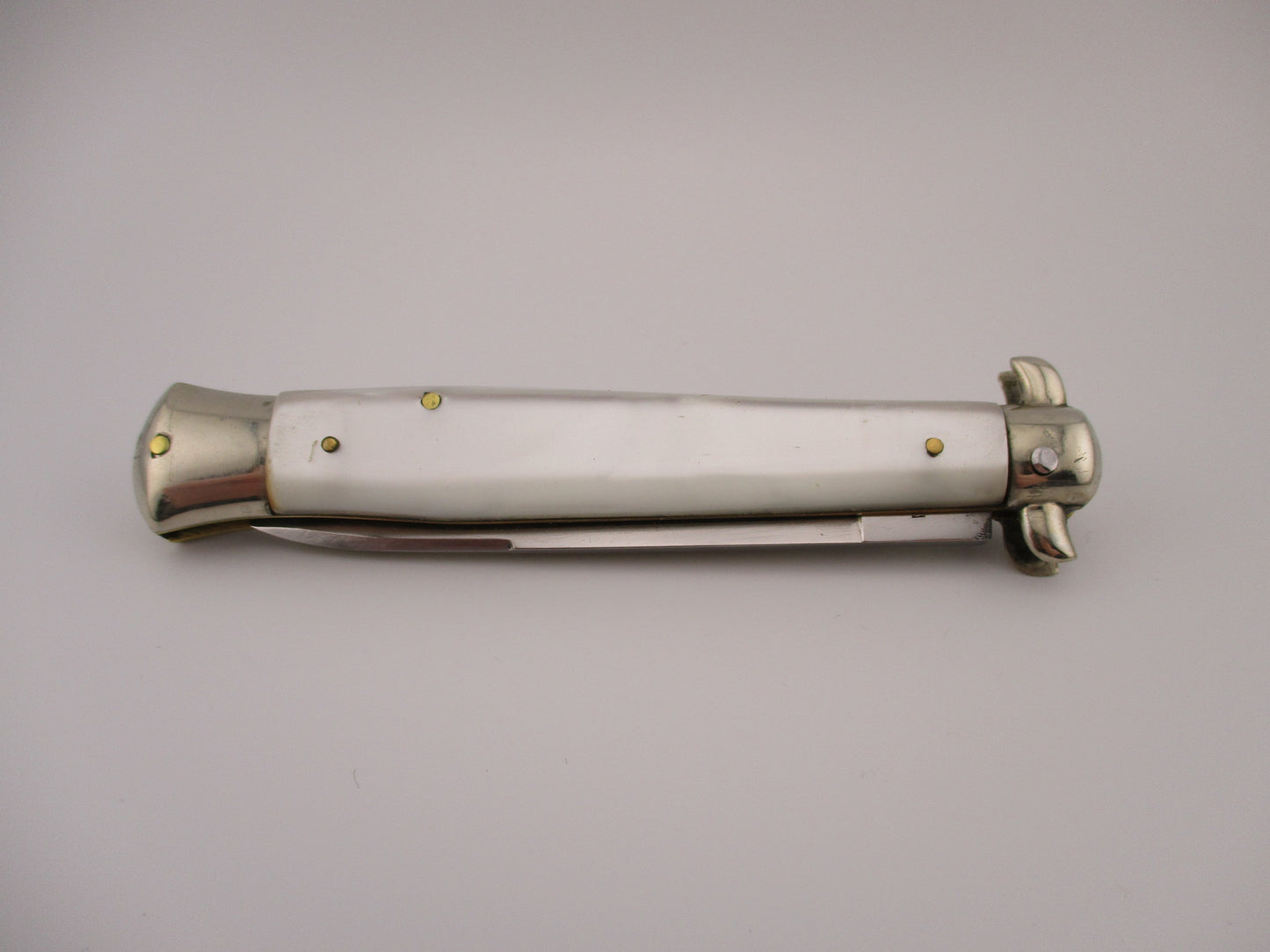 VIRGINIA INOX PATENT 96847 22cm Italian Derby Bolster Pearlex Vintage BoBc automatic knife
