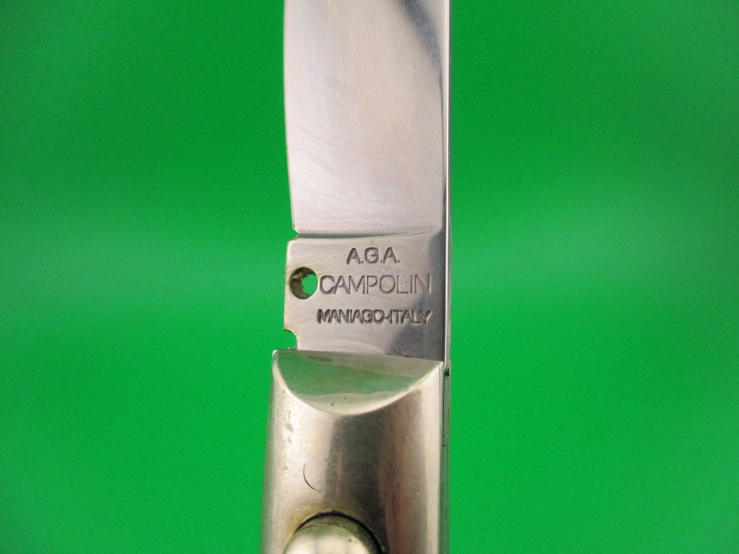 AGA CAMPOLIN MANIAGO ITALY 21cm Italian Pattada automatic knife
