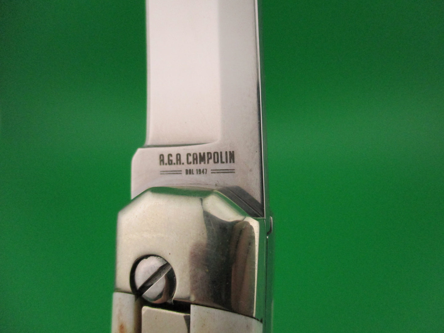 AGA CAMPOLIN BARON 21cm Italian Stag Limited Edition 2022 Automatic knife