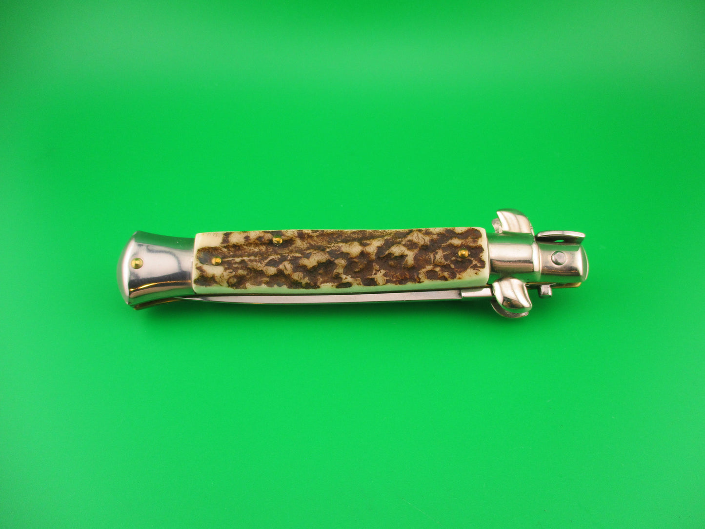 AB STILETTO ITALY 23cm Italian Dagger Blade Swivel bolster switchblade knife