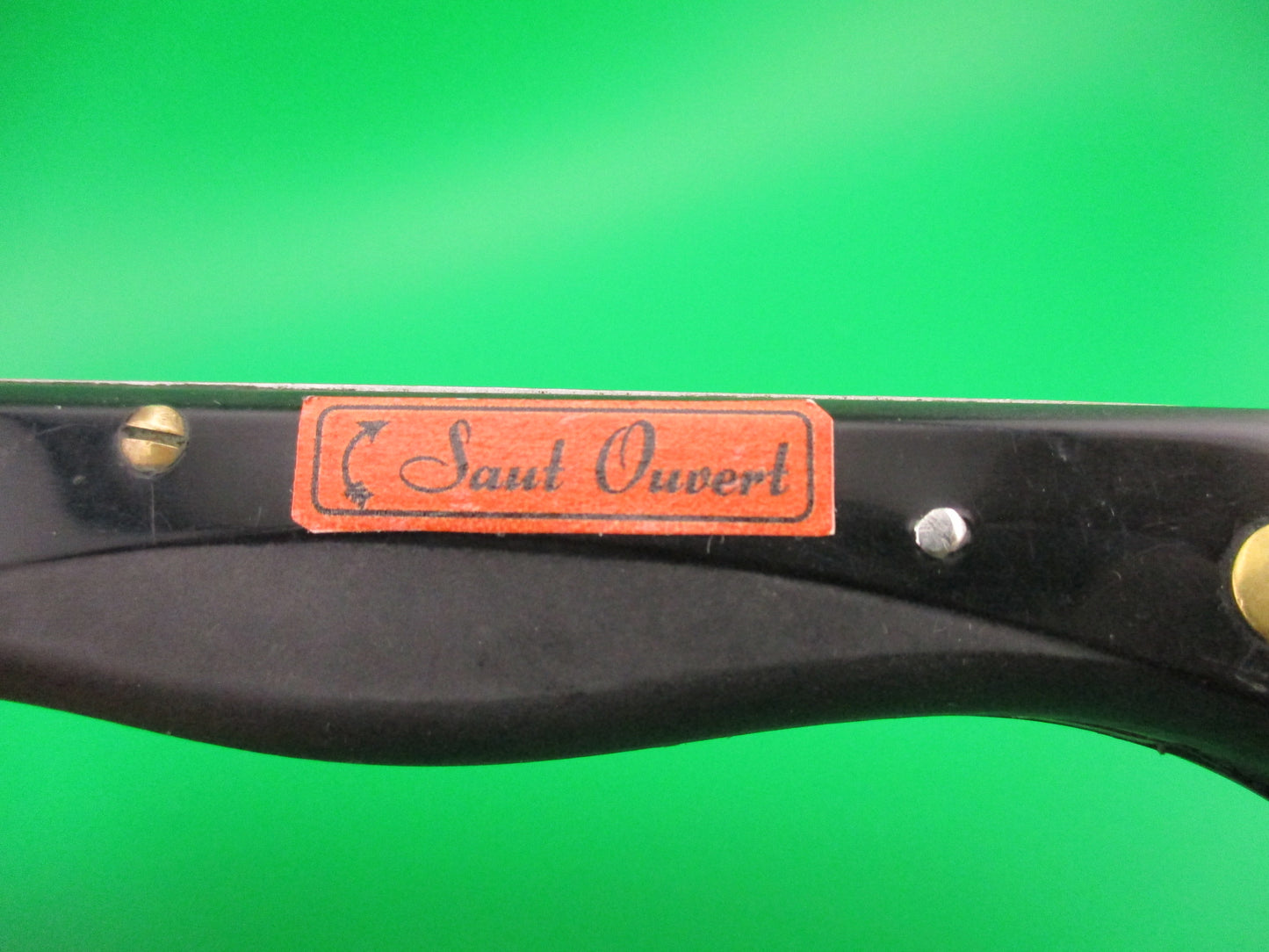 Saut Ouvert INOX 24cm French Black automatic knife