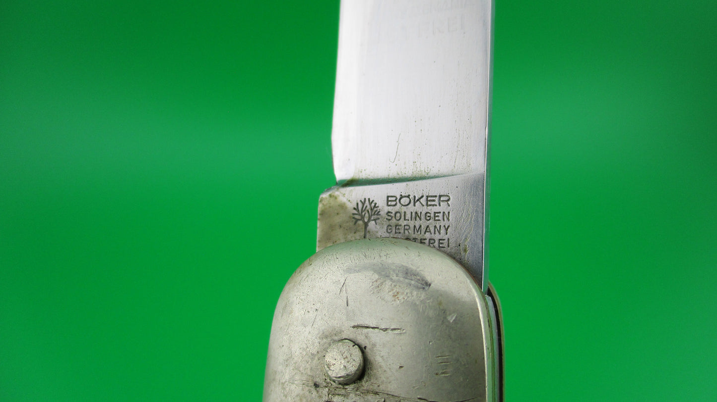 z BOKER TREE BRAND 712R German Lever Stag ARBOLITO automatic knife