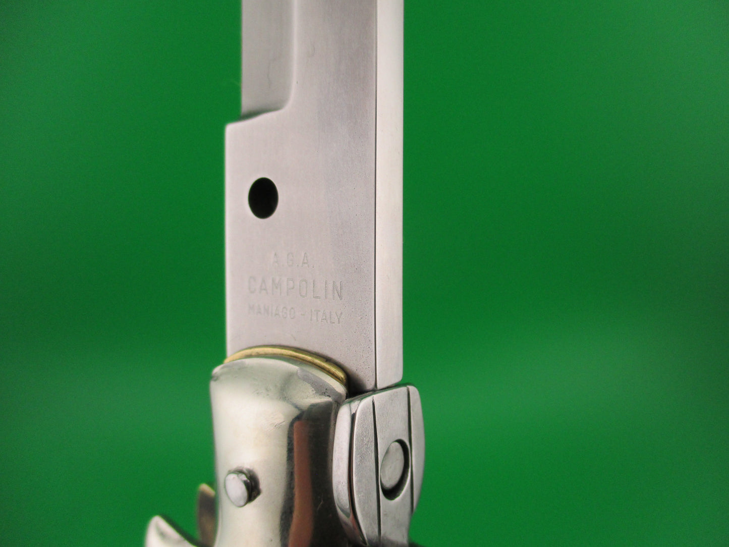 AGA CAMPOLIN MANIAGO ITALY 38cm Italian Swivel bolster Brazilian automatic knife