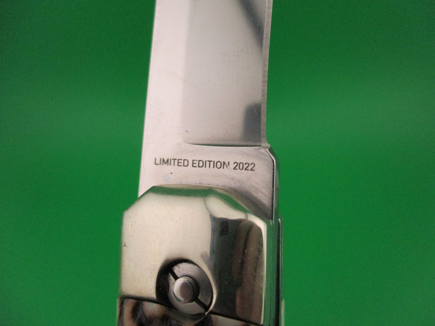 AGA CAMPOLIN BARON 21cm Italian Stag Limited Edition 2022 Automatic knife