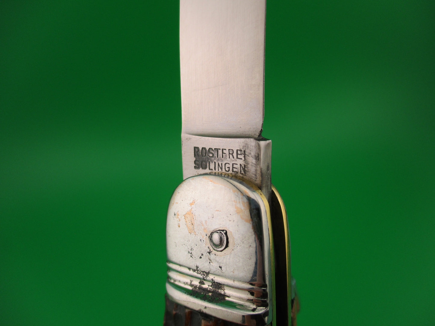 Weidmanns Heil SOLINGEN GERMANY 11cm German Lever Bone SPRINGER automatic