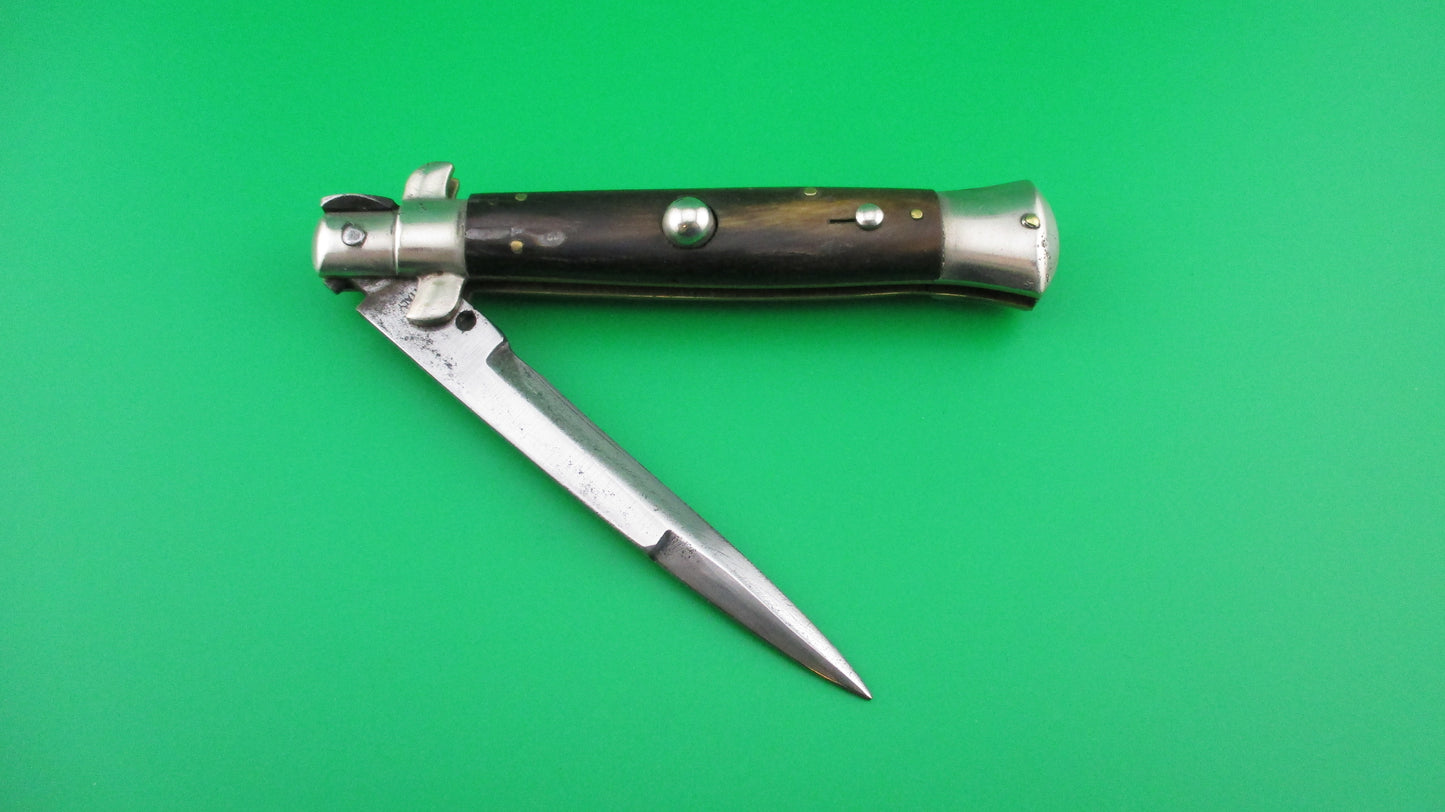 z WANDY INOX 22cm Italian transitional Stiletto Swivel bolster automatic knife