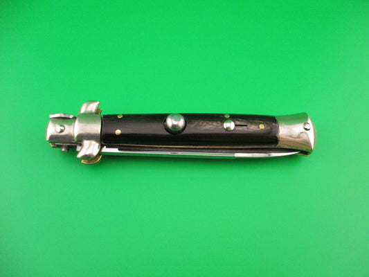 z C. Jul Herbertz IMPORT 23cm Italian Transitional Stiletto horn switchblade knife NOS