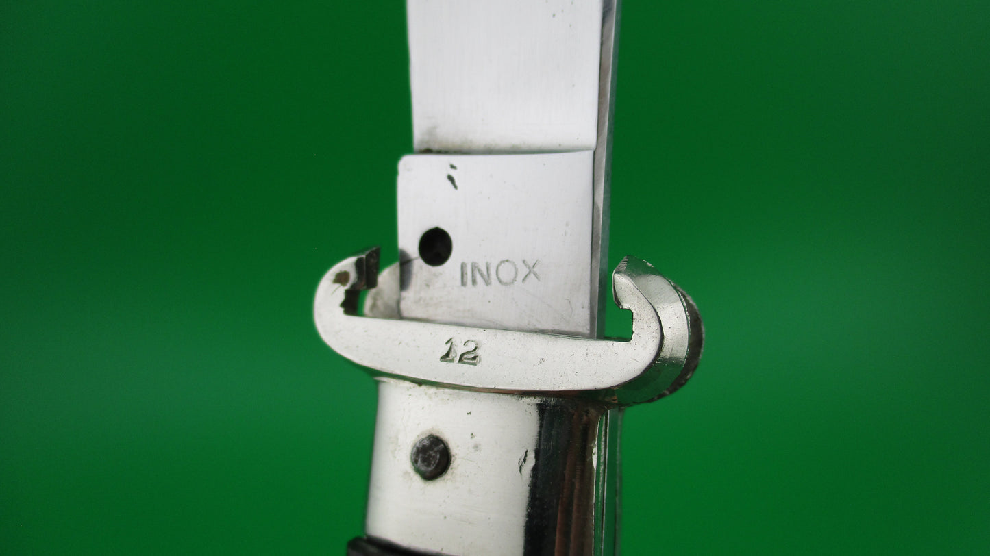 INOX 20cm Italian Humpback Shell Puller Camper automatic knife