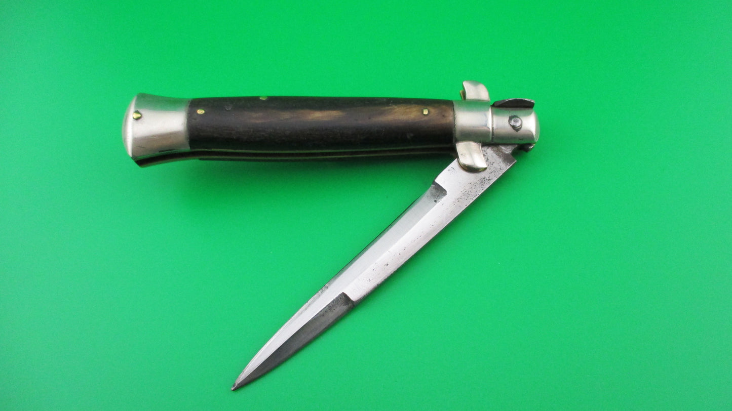 z WANDY INOX 22cm Italian transitional Stiletto Swivel bolster automatic knife