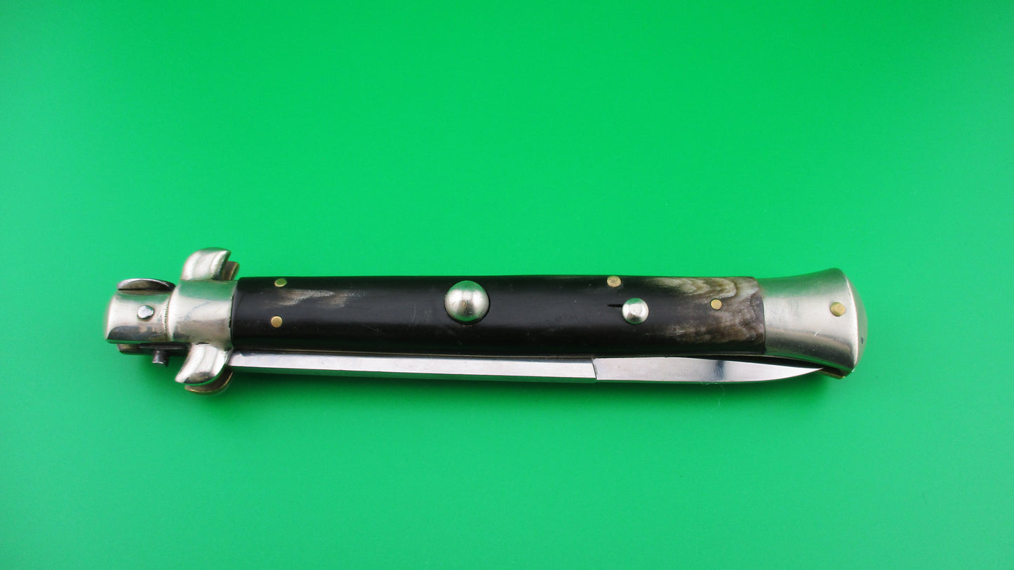 INOX 28cm Italian Picklock 1950s vintage bayonet blade automatic knife