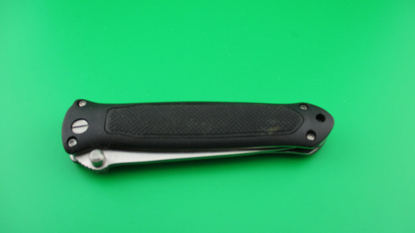 Linder 420 Rostfrei 20cm German Hidden release DA automatic knife #306519