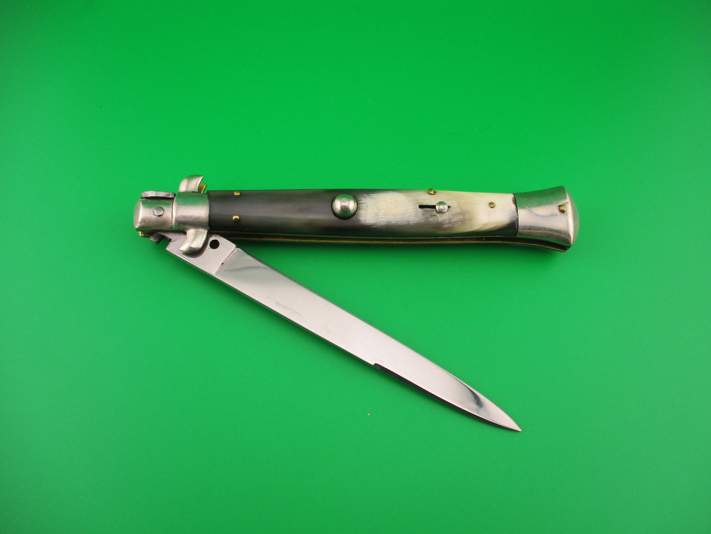 IMPORT INOX Lizard 28cm Italian TARRY LEVIGNE Vintage Transitional switchblade knife