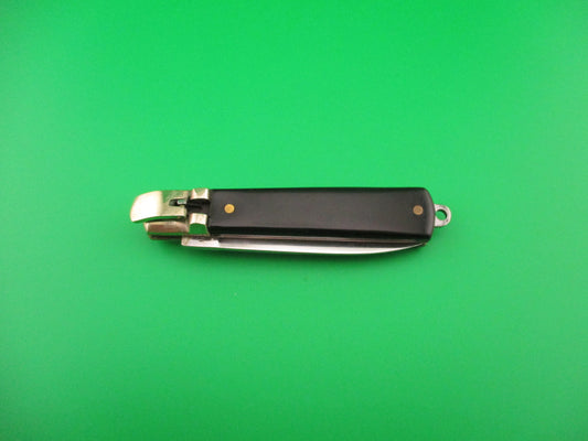 IHER INOX SPAIN 15cm Spanish Lever Vintage black automatic knife