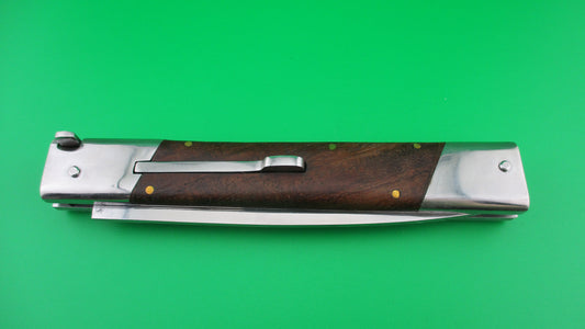 z Custom 29cm Italian Prioletta Style Automatic slant bolster knife by Samir Ahmad