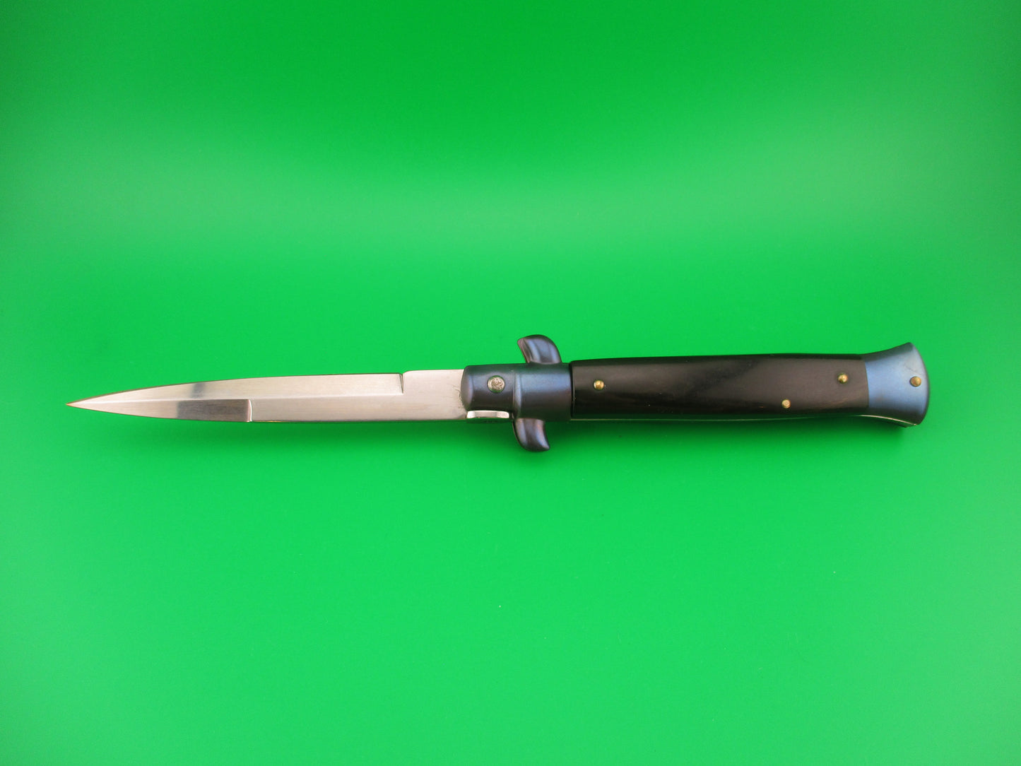FRANK B ITALY 22cm Italian Stiletto Blued bolsters Bayonet automatic knife