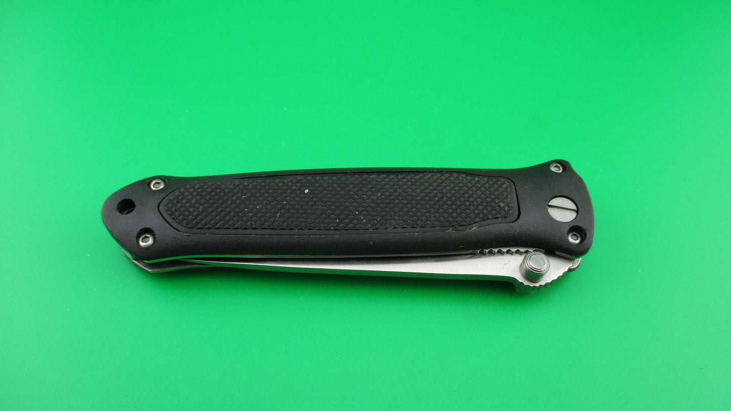 Linder 420 Rostfrei 20cm German Hidden release DA automatic knife #306519