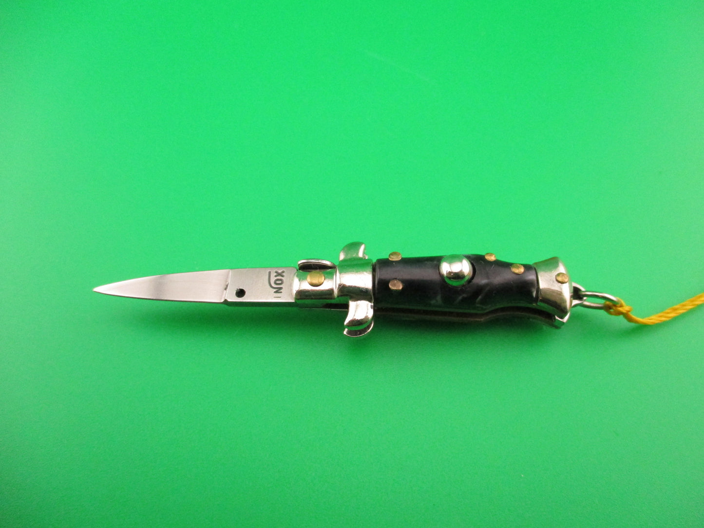 INOX 7cm Italian Tiny Picklock keychain vintage 1970s automatic knife