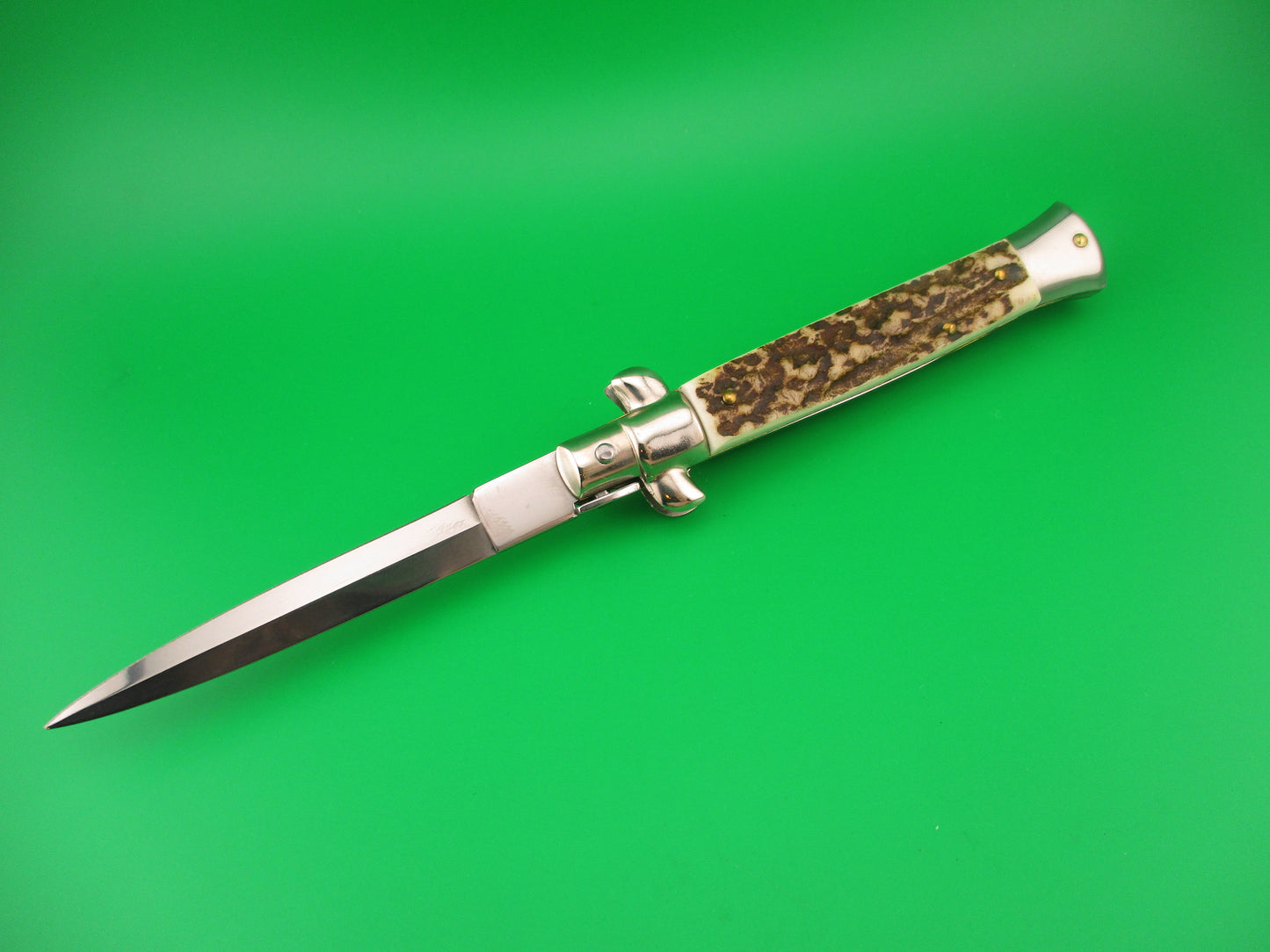 AB STILETTO ITALY 23cm Italian Dagger Blade Swivel bolster switchblade knife