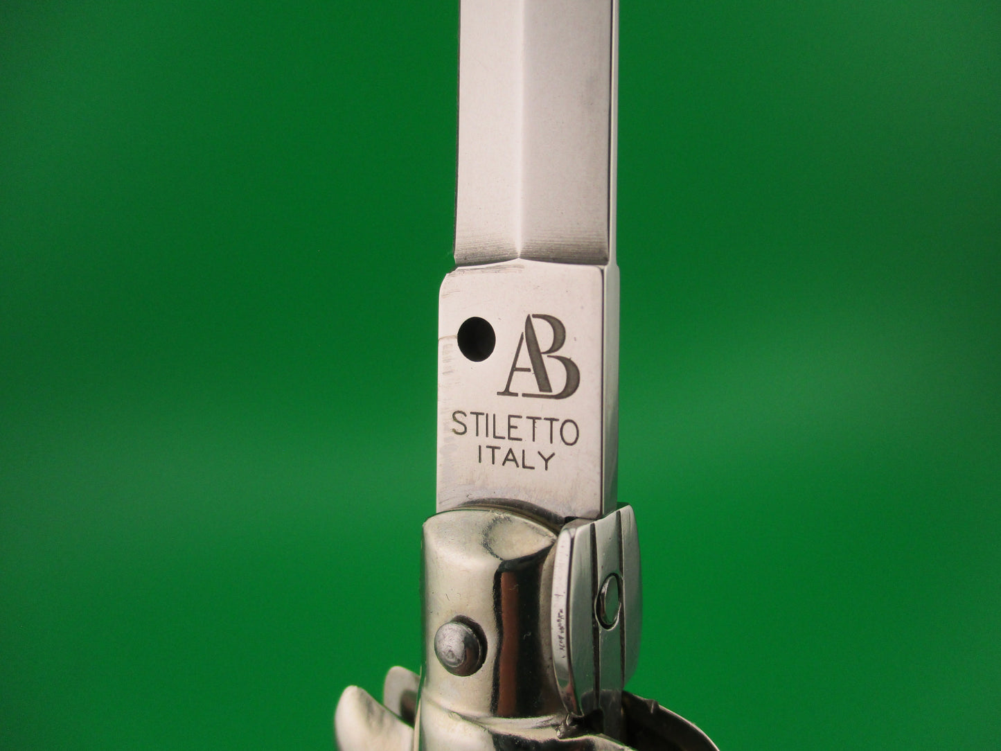 AB STILETTO ITALY 23cm Italian Dagger Blade Swivel bolster switchblade knife