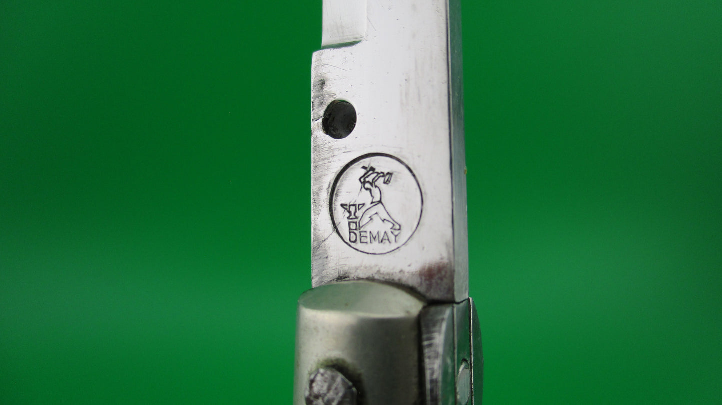 z DEMAY 18cm Italian Picklock Bayonet Stiletto automatic knife red dot safety