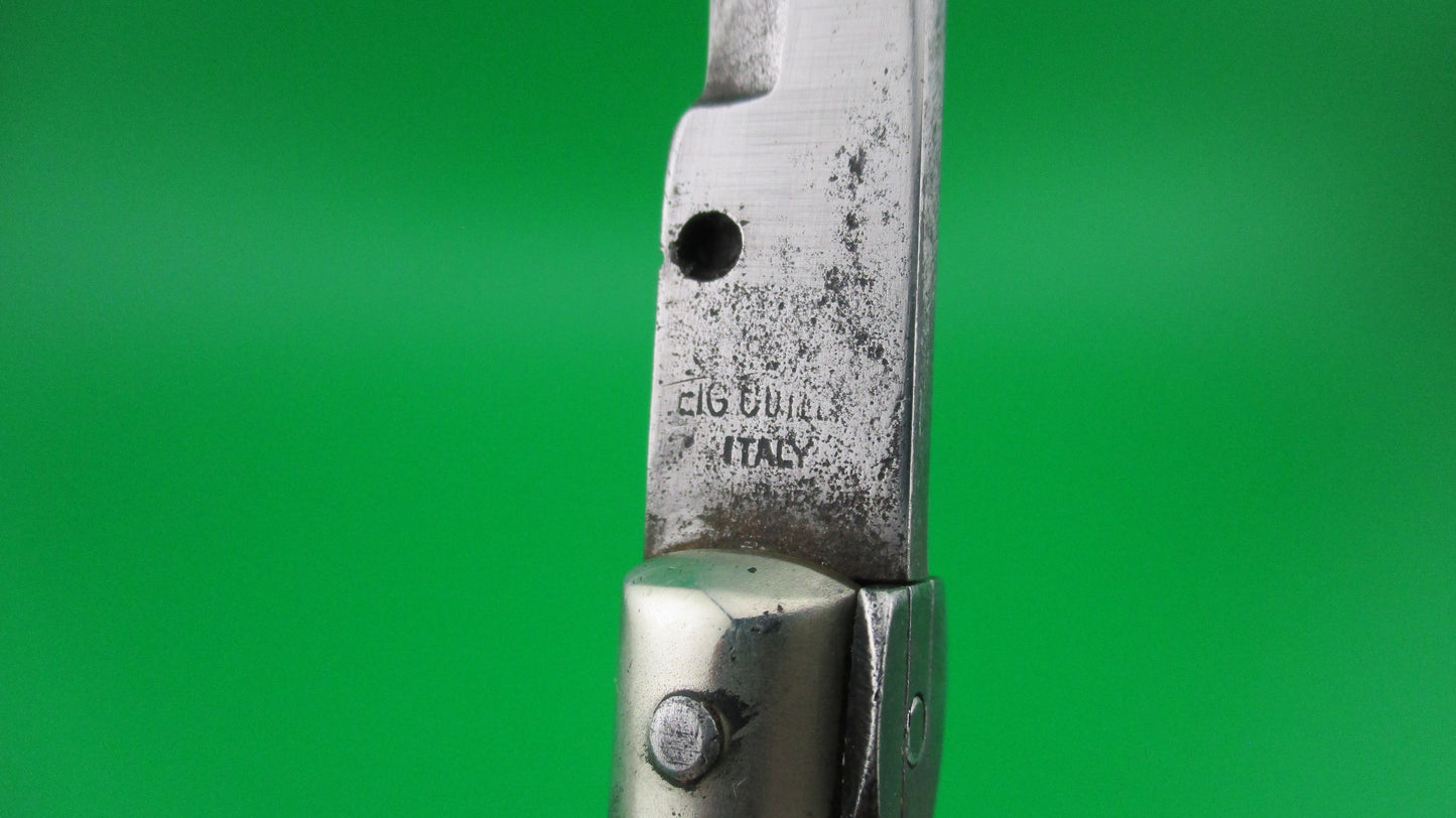 z WANDY INOX 22cm Italian transitional Stiletto Swivel bolster automatic knife