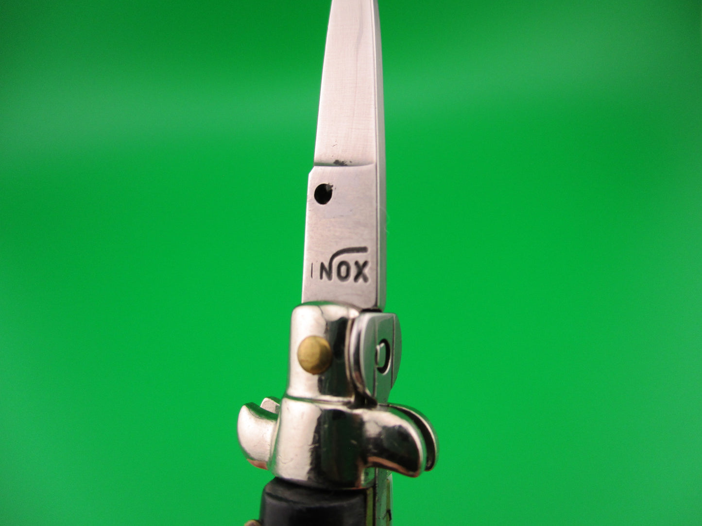 INOX 7cm Italian Tiny Picklock keychain vintage 1970s automatic knife