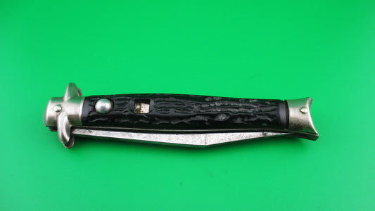 z Colonial SHUR-SNAP Fishtail (bowtie) Black switchblade knife