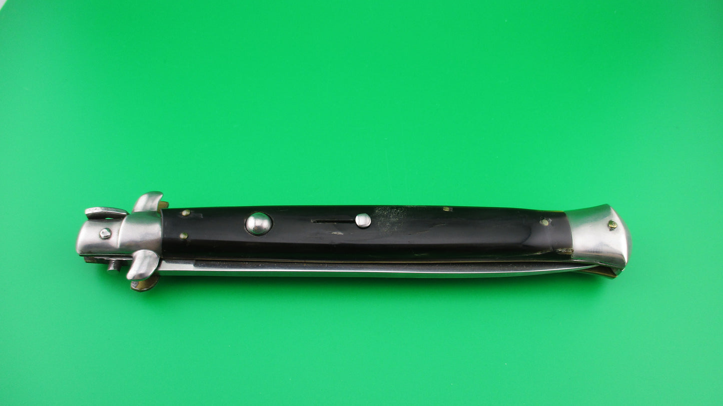 INOX 33cm Italian Stiletto swivel bolster automatic knife
