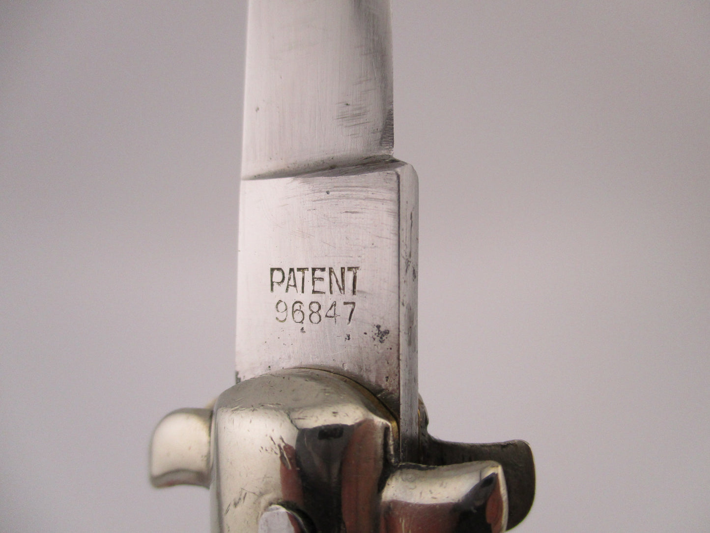 VIRGINIA INOX PATENT 96847 22cm Italian Derby Bolster Pearlex Vintage BoBc automatic knife