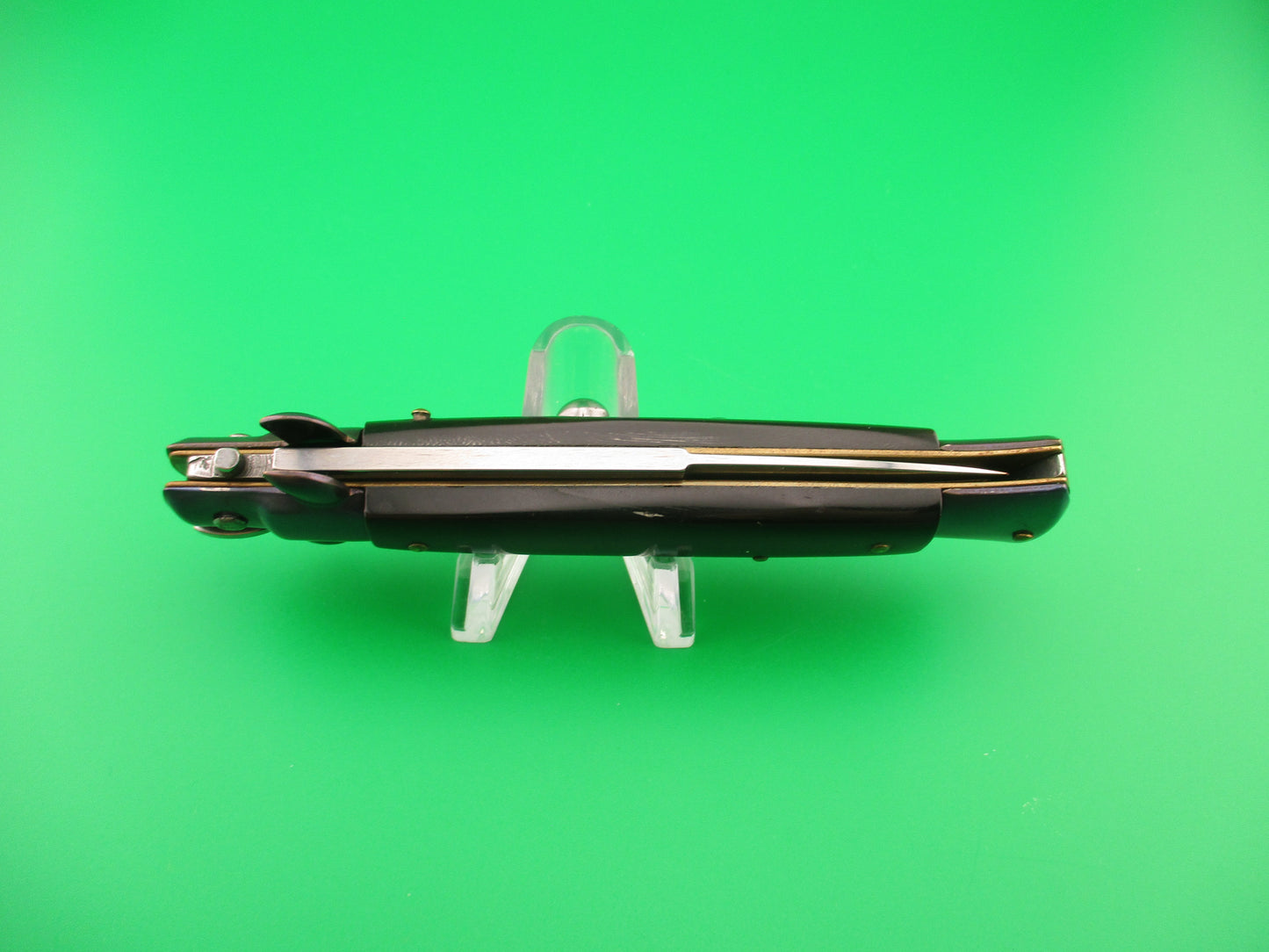 FRANK B ITALY 22cm Italian Stiletto Blued bolsters Bayonet automatic knife