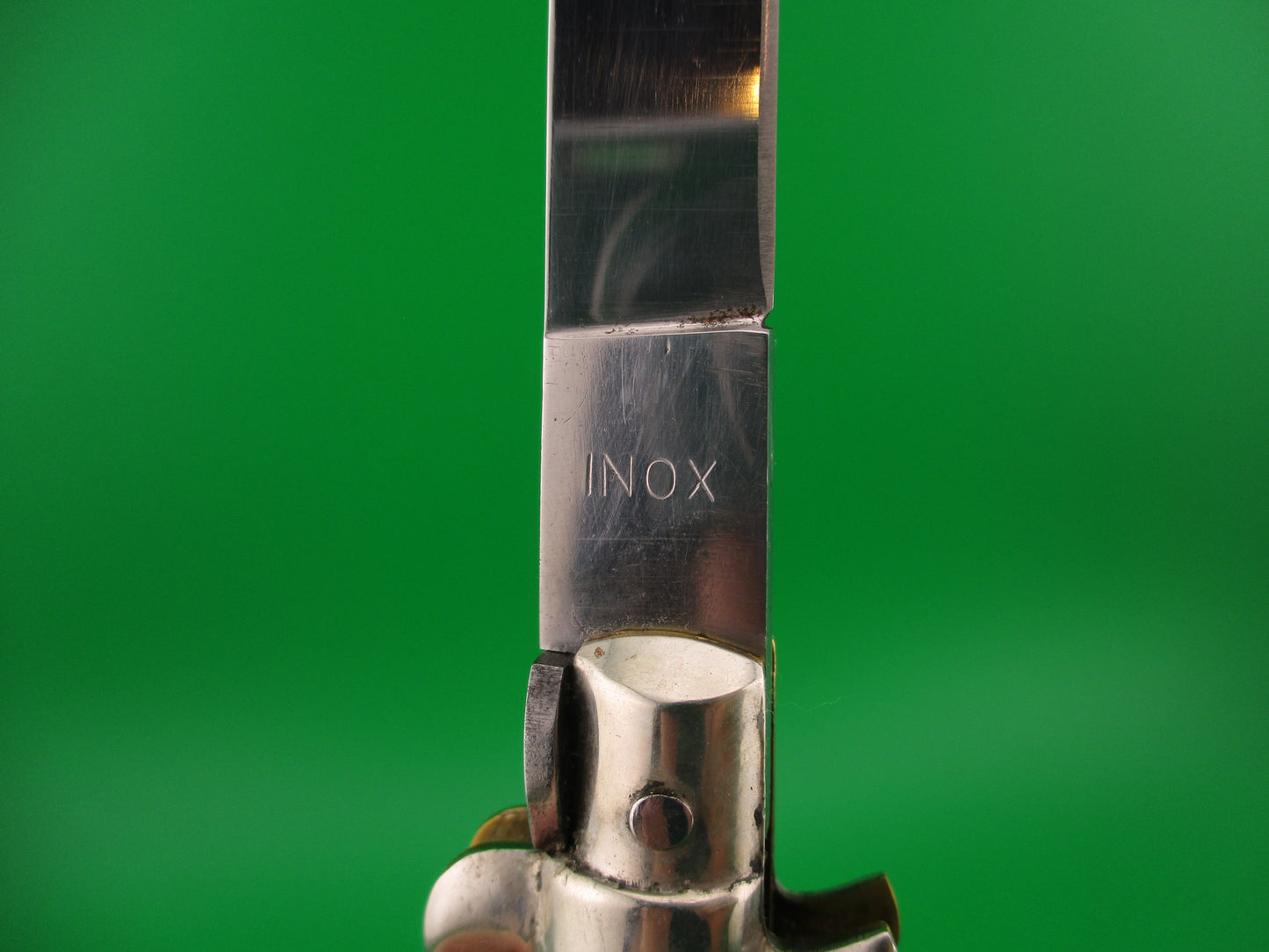 IMPORT INOX Lizard 28cm Italian TARRY LEVIGNE Vintage Transitional switchblade knife